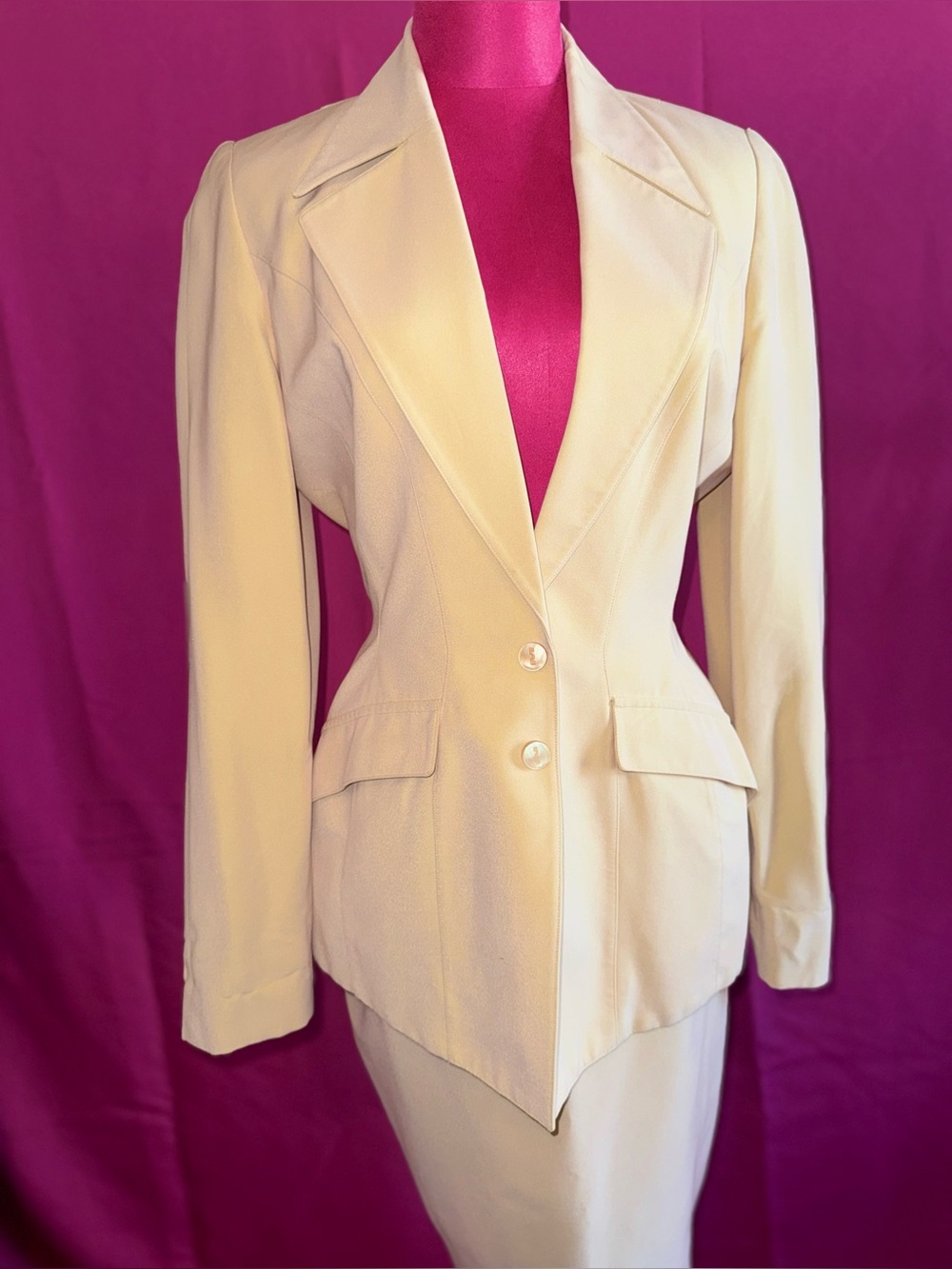 Vintage Thierry Mugler Skirt Suit
